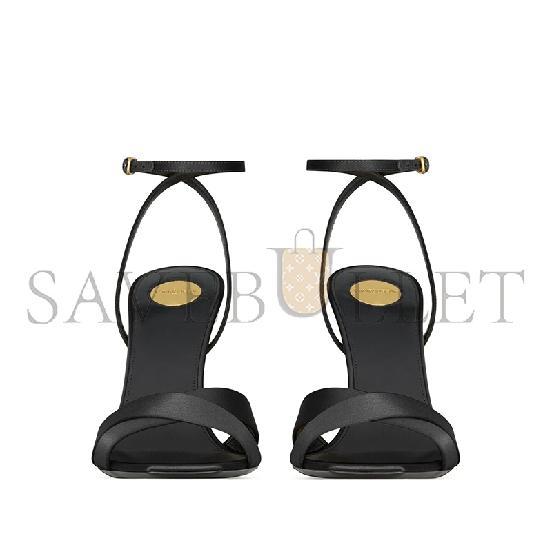 YSL LUCIENNE WEDGES IN SATIN CREPE 8302879QNAO1000